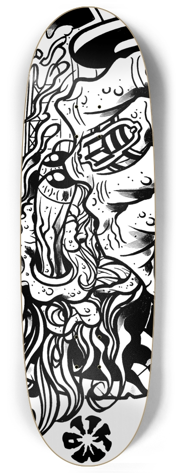 KMA11 FREEBOMBERS Skateboard Egg Shape