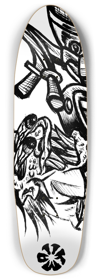 KMA11 OGSIDESHOW Skateboard Punk Nose Shape