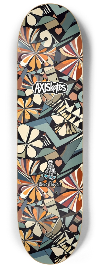 Retro Flowers - Custom Popsicle