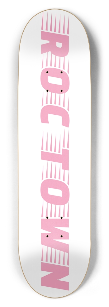 Roc Town “Fast White/Pink”
