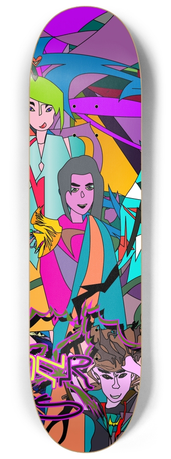 Skateboard Series #3 8-1/4 Skateboard Deck