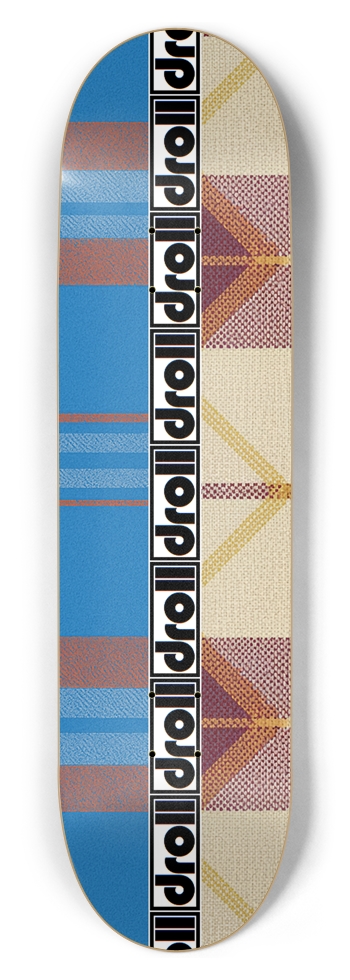 two plaids droll strip 8-1/2 Skateboard Deck