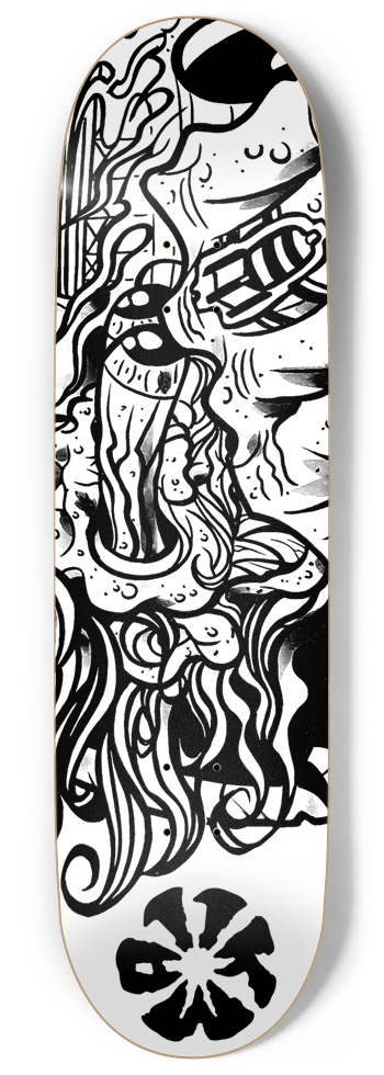 KMA11 FREEBOMBERS Skateboard 9 Inch Skateboard