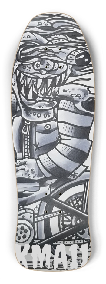 KMA11 RIDEORDIE Skateboard Shredder Shape
