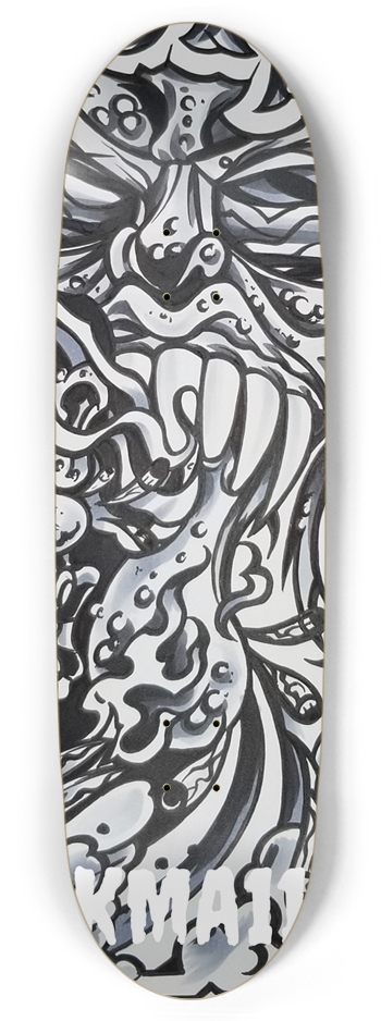 KMA11 PSYCHOTRIP Skateboard Football Shape