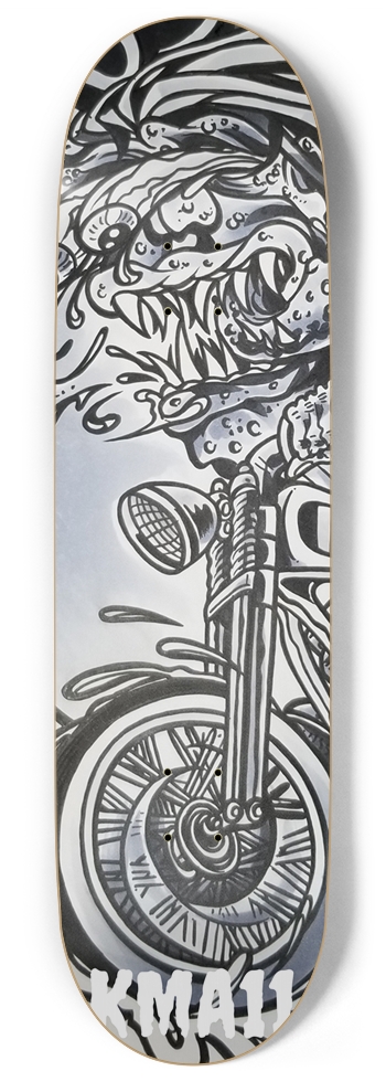 KMA11 WILDSIDE Skateboard 9 Inch Skateboard