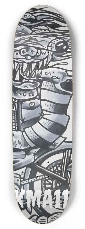 KMA11 RIDEORDIE Skateboard Football Shape