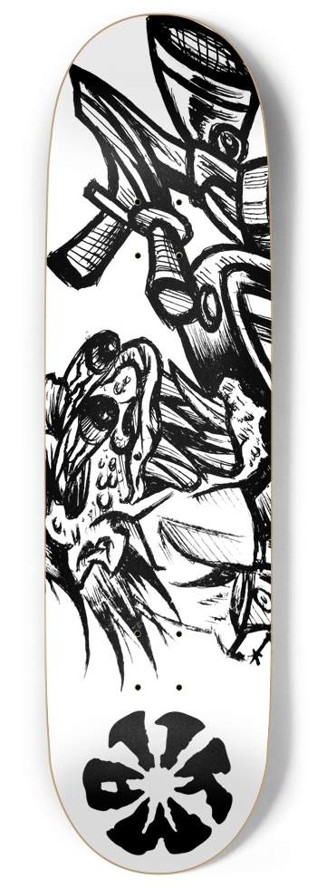 MMA11 OGSIDESHOW Skateboard 9 Inch Skateboard