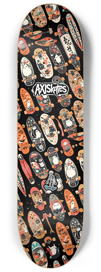 Random Skates 1 - Custom Popsicle Abstract Cartoon