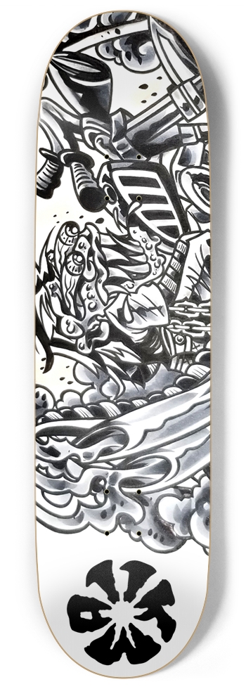 KMA11 SIDESHOW Skateboard 9 Inch Skateboard