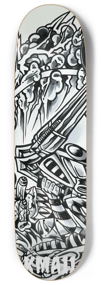 KMA11 LONGFORK Skateboard 9 Inch Skateboard