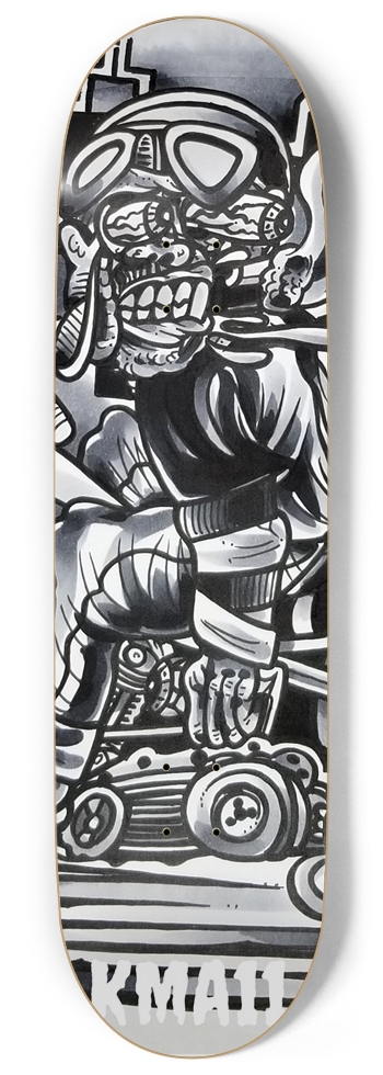 KMA11 SMOKING Skateboard 9 Inch Skateboard
