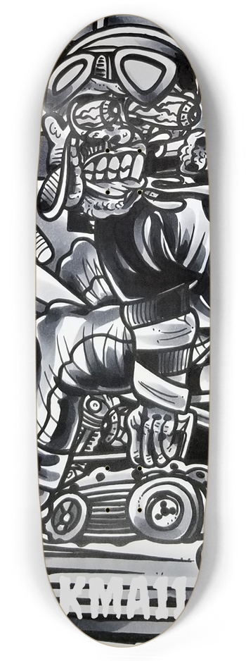 KMA11 SMOKING Skateboard 