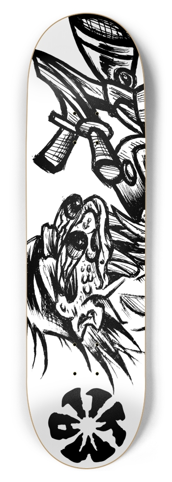 KMA11 OGSIDESHOW Skateboard 8-3/4 Inch Skateboard