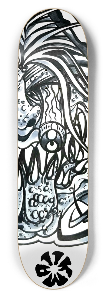KMA11 BARDEMON Skateboard 8-1/2 Skateboard Deck