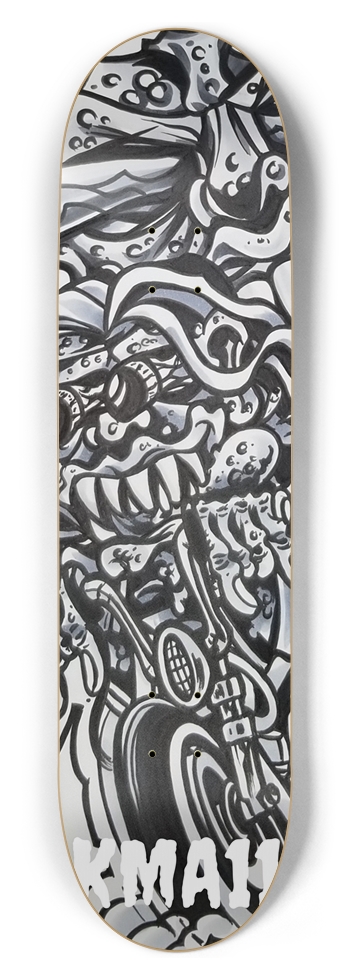 KMA11 PSYCHOTRIP Skateboard 8-1/2 Skateboard Deck