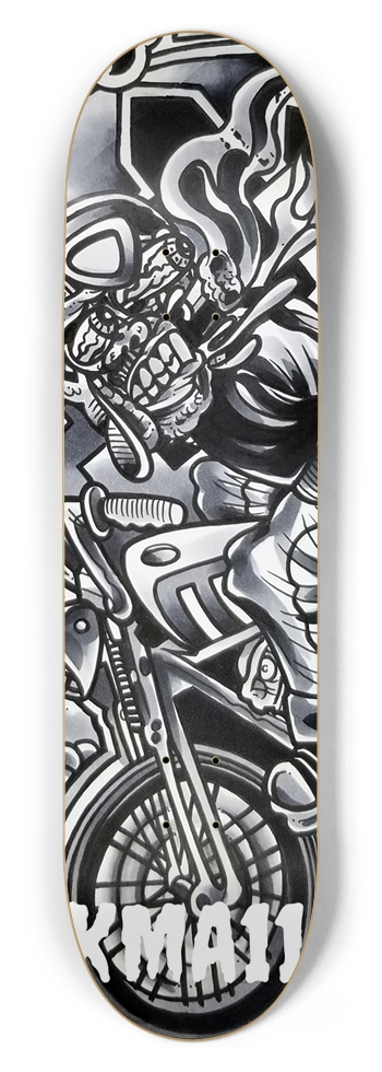 KMA11 SMOKING Skateboard 8-1/2 Skateboard Deck