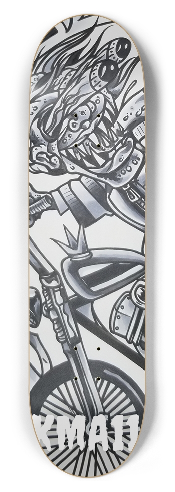 KMA11 RIDEORDIE Skateboard 8-1/2 Skateboard Deck