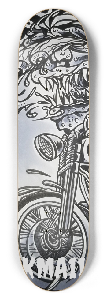 KMA11 WILDSIDE Skateboard 8-1/2 Skateboard Deck