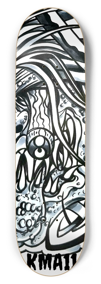 KMA11 BARDEMON Skateboard 8-3/4 Inch Skateboard