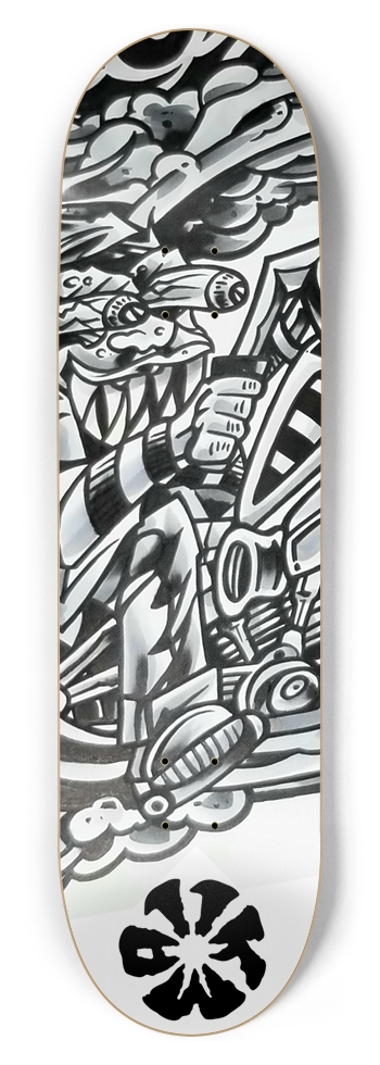 KMA11 LONGFORK Skateboard 8-3/4 Inch Skateboard