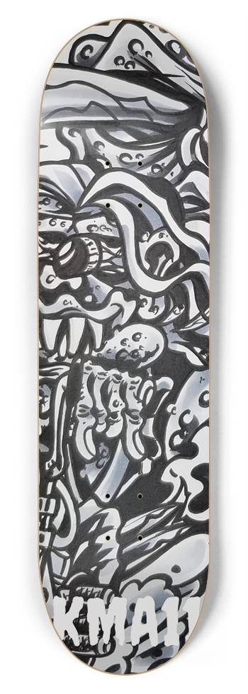 KMA11 PSYCHOTRIP Skateboard 8-3/4 Inch Skateboard