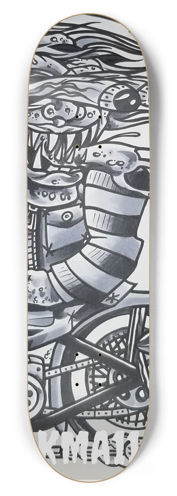 KMA11 RIDEORDIE Skateboard 8-3/4 Inch Skateboard