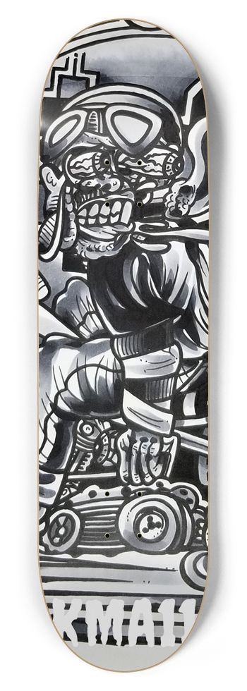 KMA11 SMOKING  Skateboard 