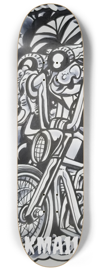KMA11 8BALL Skateboard 8-1/4 Skateboard Deck