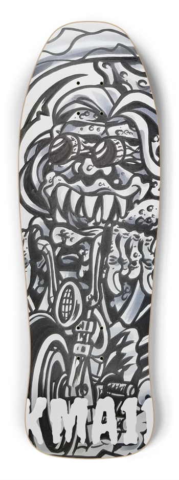 KMA11 PSYCHOTRIP Skateboard Shredder Shape