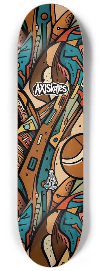 Urban Tribal 1 - Custom Popsicle Urban Abstract Tribal Earthy