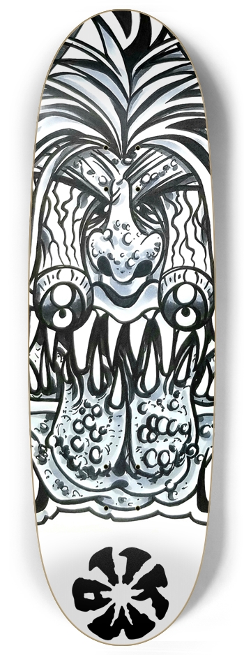 KMA11 BARDEMON Skateboard Egg Shape
