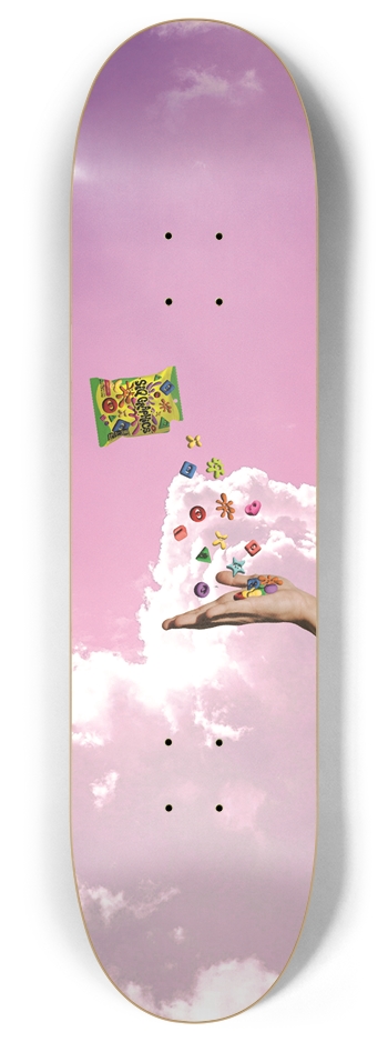 Clouds Deck (Pink Variant) 8 Inch Skateboard Deck