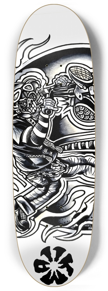 KMA11 KICKER Skateboard Egg Shape