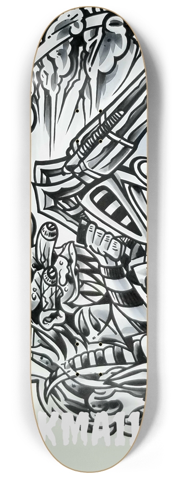 KMA11 LONGFORK Skateboard 8-1/4 Skateboard Deck