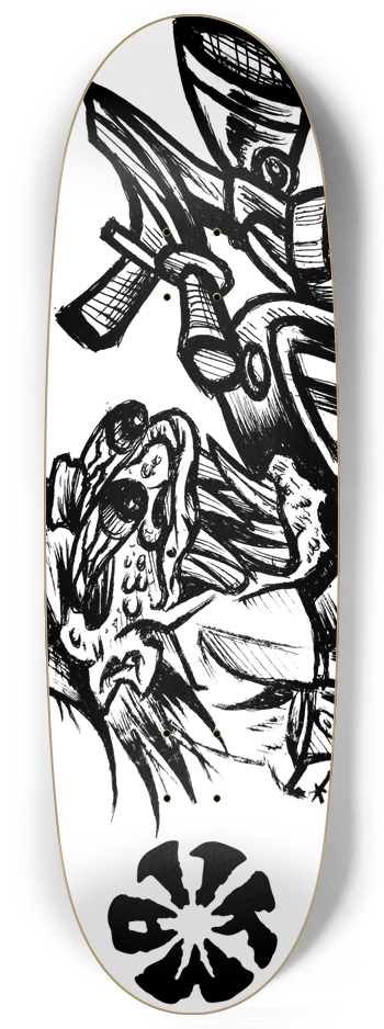 KMA11 OGSIDESHOW Skateboard Egg Shape