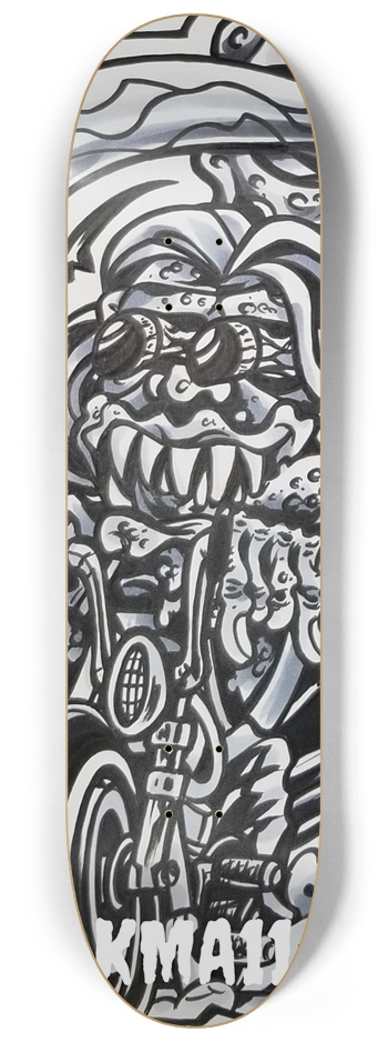 KMA11 PSYCHOTRIP Skateboard 8-1/4 Skateboard Deck