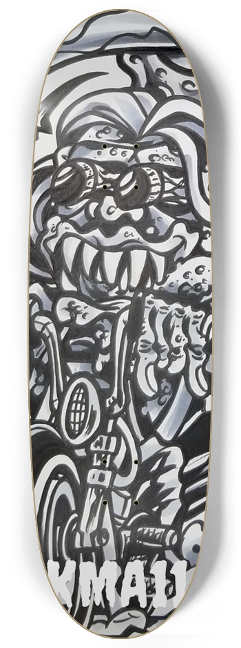 KMA11 PSYCHOTRIP Skateboard Egg Shape