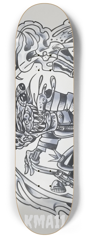 KMA11 RIDEORDIE Skateboard 8-1/4 Skateboard Deck