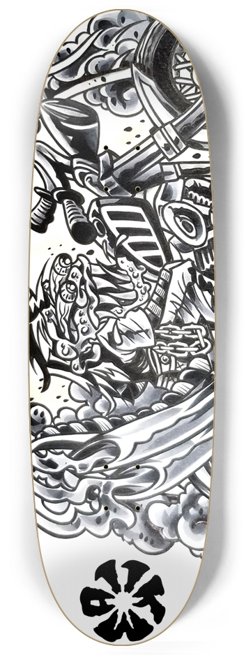 KMA11 SIDESHOW Skateboard Egg Shape