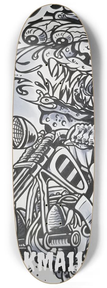 KMA11 WILDSIDE Skateboard Egg Shape