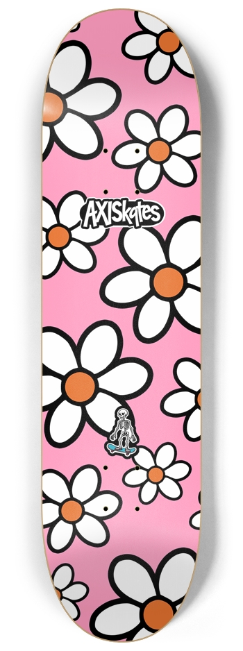 Just Daisies Pink - Custom Popsicle Retro Contemporary Minimalist