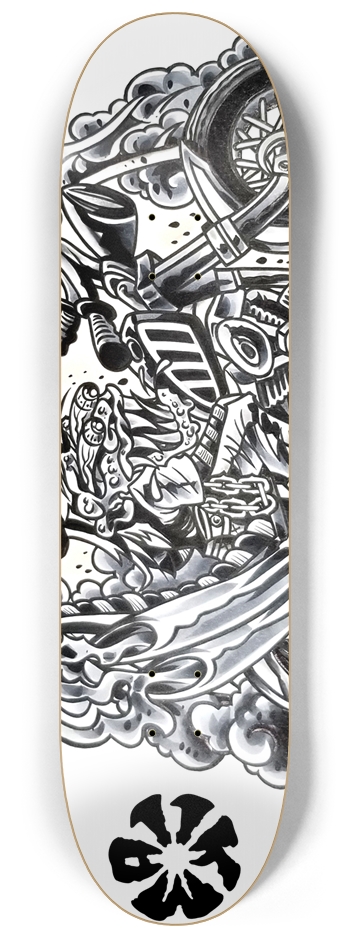 KMA11 SIDESHOW Skateboard 8-1/4 Skateboard Deck