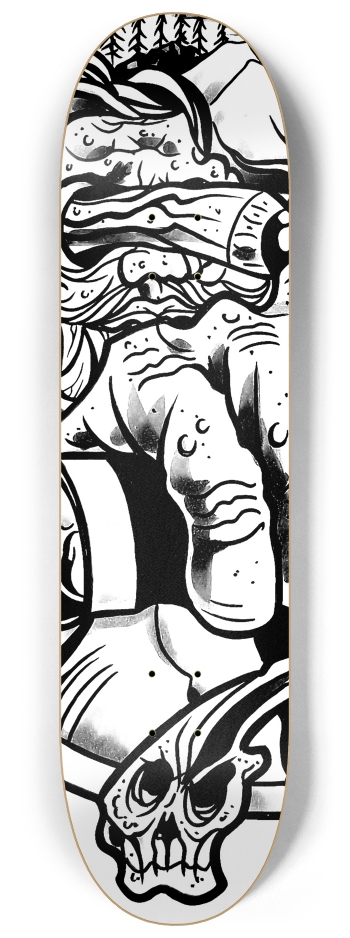 KMA11 FREEBOMBERS Skateboard Series #1 8-1/4 Skateboard Deck