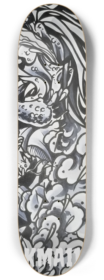 KMA11 WILDSIDE Skateboard Series #2 8-1/4 Skateboard Deck