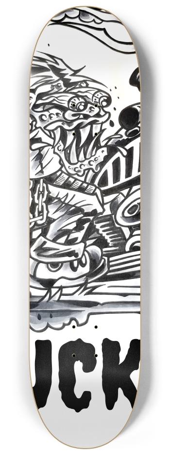 KMA11 SIDESHOW Skateboard Series #2 8-1/4 Skateboard Deck