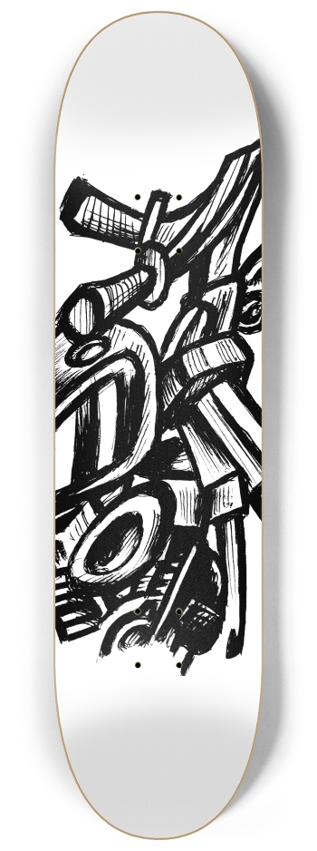 KMA11 OGSIDESHOW Skateboard Series #2 8-1/4 Skateboard Deck