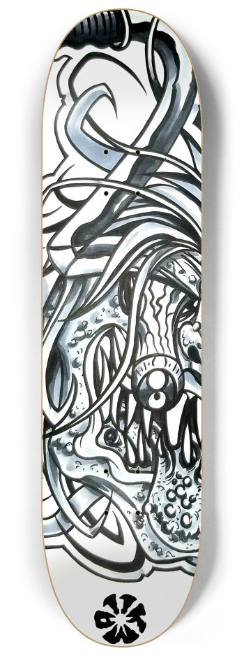 KMA11 BARDEMON Skateboard Series #1 8-1/4 Skateboard Deck