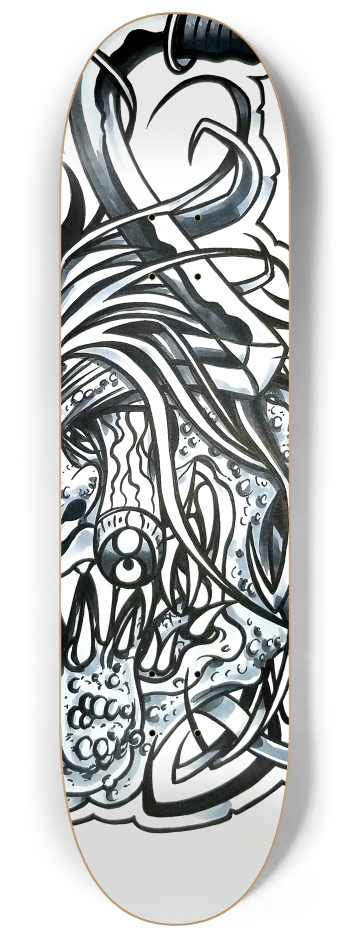 KMA11 BARDEMON Skateboard Series #2 8-1/4 Skateboard Deck