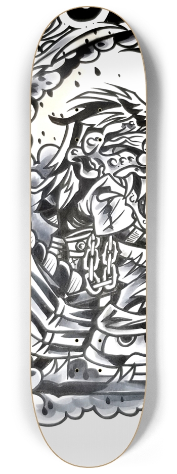 KMA11 SIDESHOW Skateboard Series #1 8-1/4 Skateboard Deck